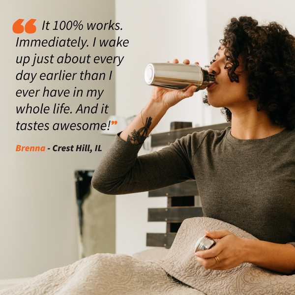 EarlyBird Morning Cocktail w/ FREE Cocktail Shaker, Gift Card, Custom Morning Routine, E-Book